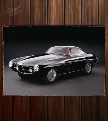 Металлическая табличка Fiat 8V Ghia Supersonic